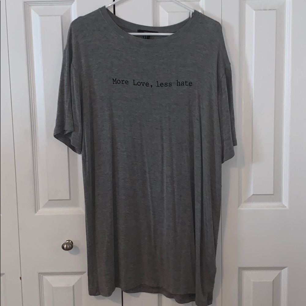 “More Love, less hate” T-Shirt